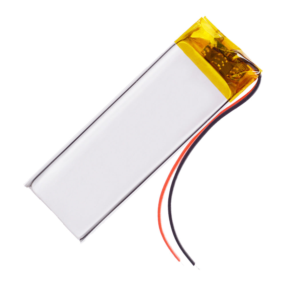 Batería 702060 LiPo 3.7V 850mAh 3.145Wh 1S 5C Liter Energy Battery para Electrónica Recargable teléfono portátil vídeo smartwatch reloj GPS - No apta para Radio Control 62x20x7mm (850mAh|702060)