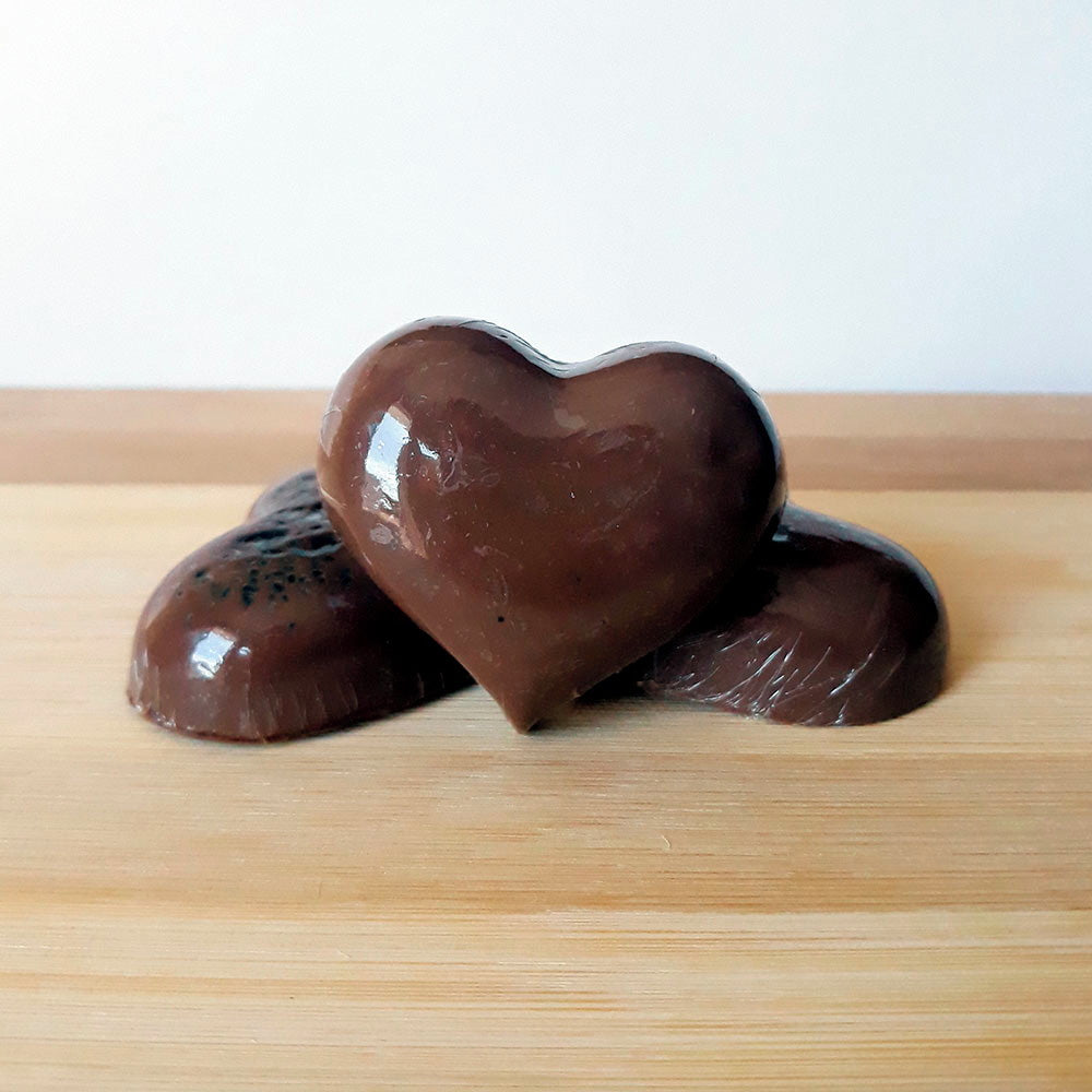 BWB 1138 Molde Enamorados Corazón pequeño para chocolate caliente Forma Simples 9 Cavidades 20g Material Plástico PET Transparente Tridimensional Accesorios y utensilios de reposteria