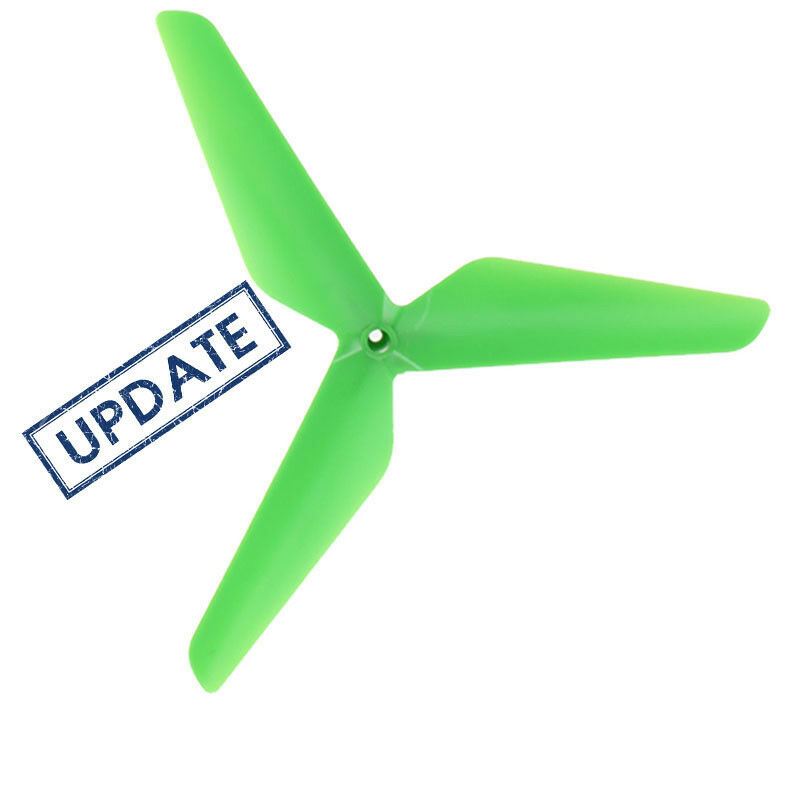 Hélice Update SYMA X5 X5C X5SC X5SW Hélices Actualización Syma Tres palas drone