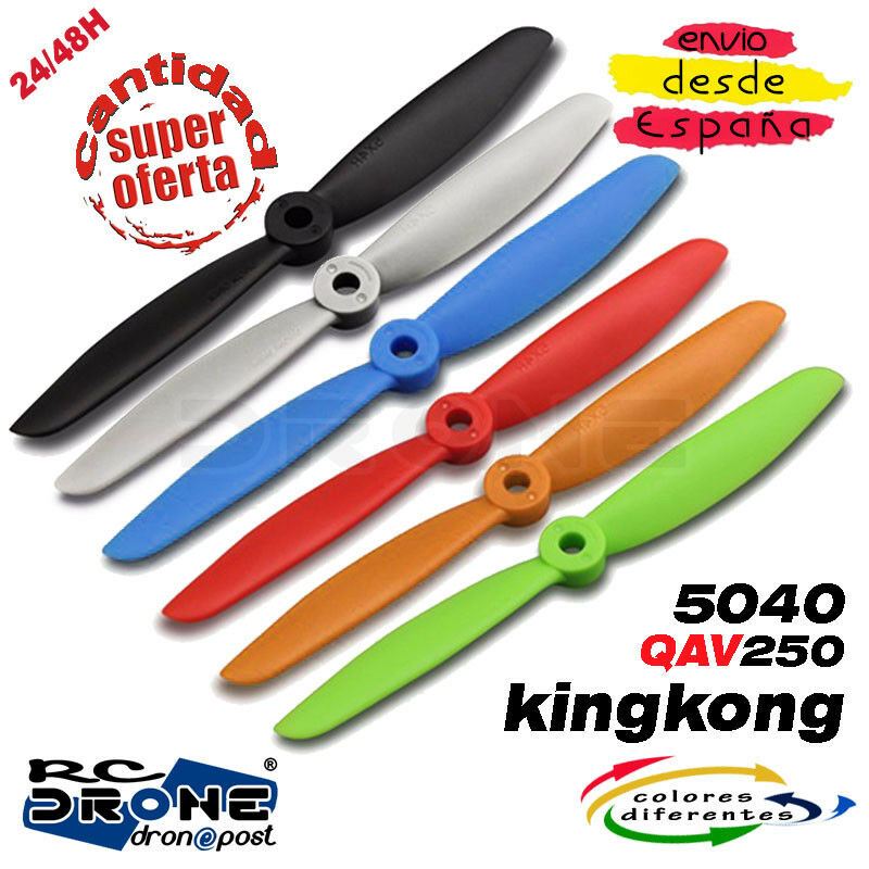 KingKong 5040 Hélice RC Quadcopter. Drone hélice QAV250 RC Helice Propellers