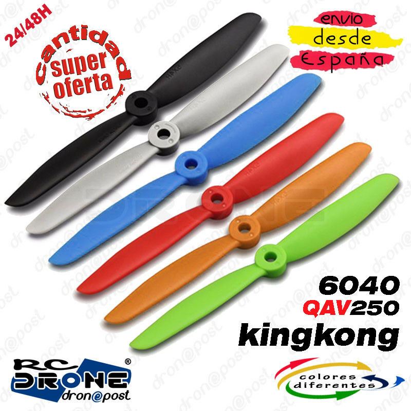 KingKong 6040 Hélice RC Quadcopter Drone hélice QAV250 RC Helice Propellers RC