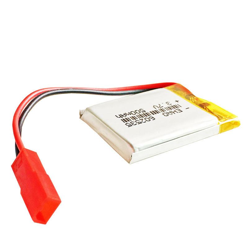 BATERIA 602535 LiPo 3.7V 500mAh Conector JST 2 Pins Mp4 GPS Bluetooth Tablet Mp3