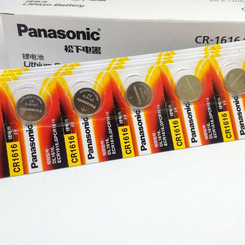 Panasonic 3V CR1616 1616 3V Lithium Battery Pilas de botón for watch computer PC