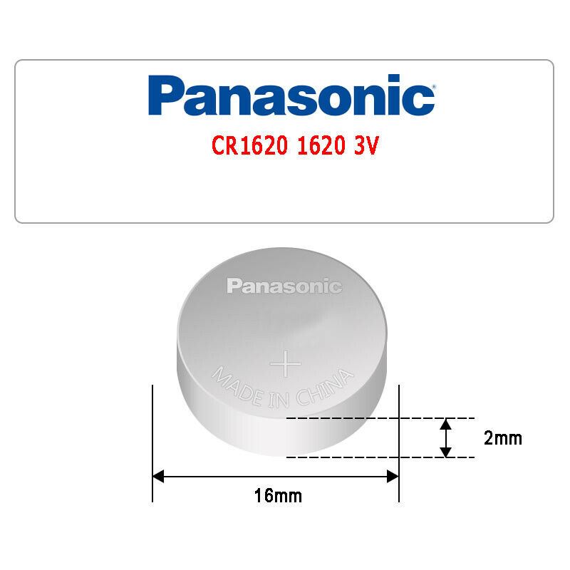 Panasonic 3V CR1620 1620 3V Lithium Battery Pilas de botón for watch computer PC