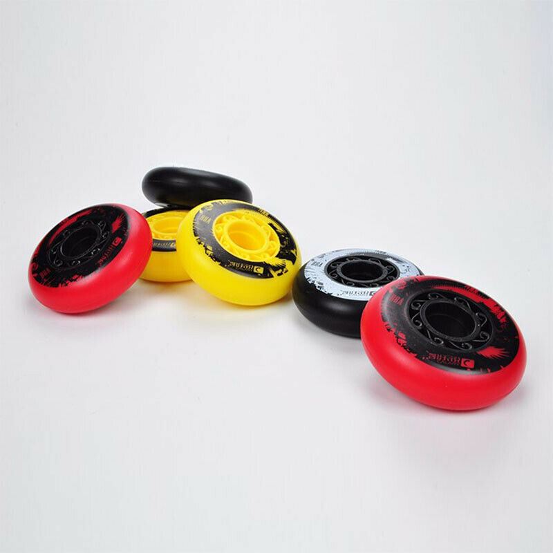 4 Ruedas 88A 72mm Patines en línea Urban FSK Freestyle Slalom Sliding Street PU