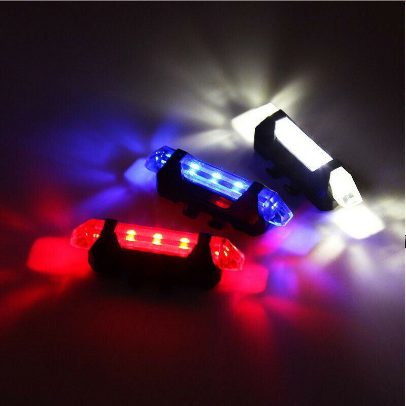 Luz trasera Xiaomi Mijia M365 Patinete Electrico Luz Blanca Roja Azul Led USB