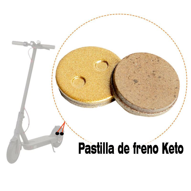 Pastillas freno Keto metal Xiaomi Mijia M365 Patinete Electrico Modelo A