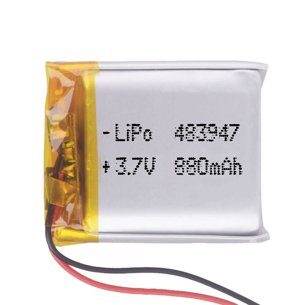 BATERÍA 483947 LiPo 3.7V 880mAh 1S para teléfono portátil vídeo mp3 mp4 luz led