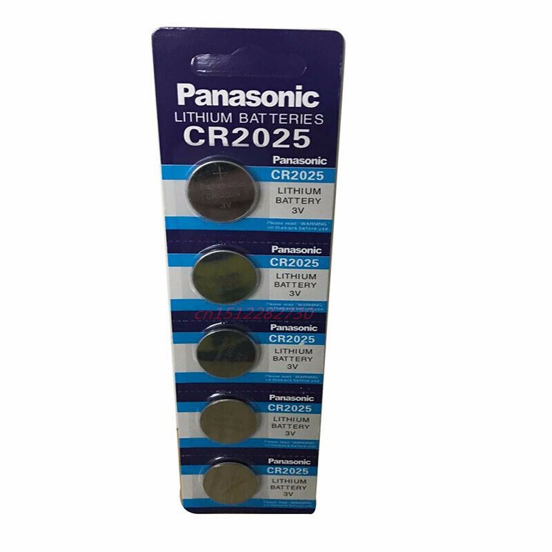 Panasonic 3V CR2025 2025 3V Lithium Battery Pilas de botón for watch computer PC