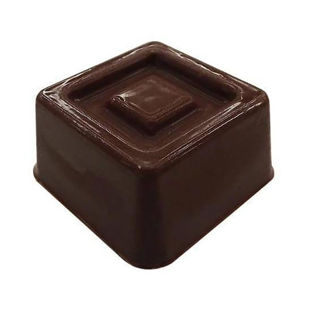 BWB 9361 Molde Bombón Geométrico cuadrado para chocolate caliente Forma Simples 12 Cavidades 13g Material Plástico PET Transparente Tridimensional Accesorios y utensilios de reposteria
