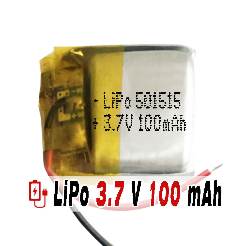 BATERÍA 501515 LiPo 3.7V 100mAh 1S para teléfono portátil vídeo mp3 mp4 luz led