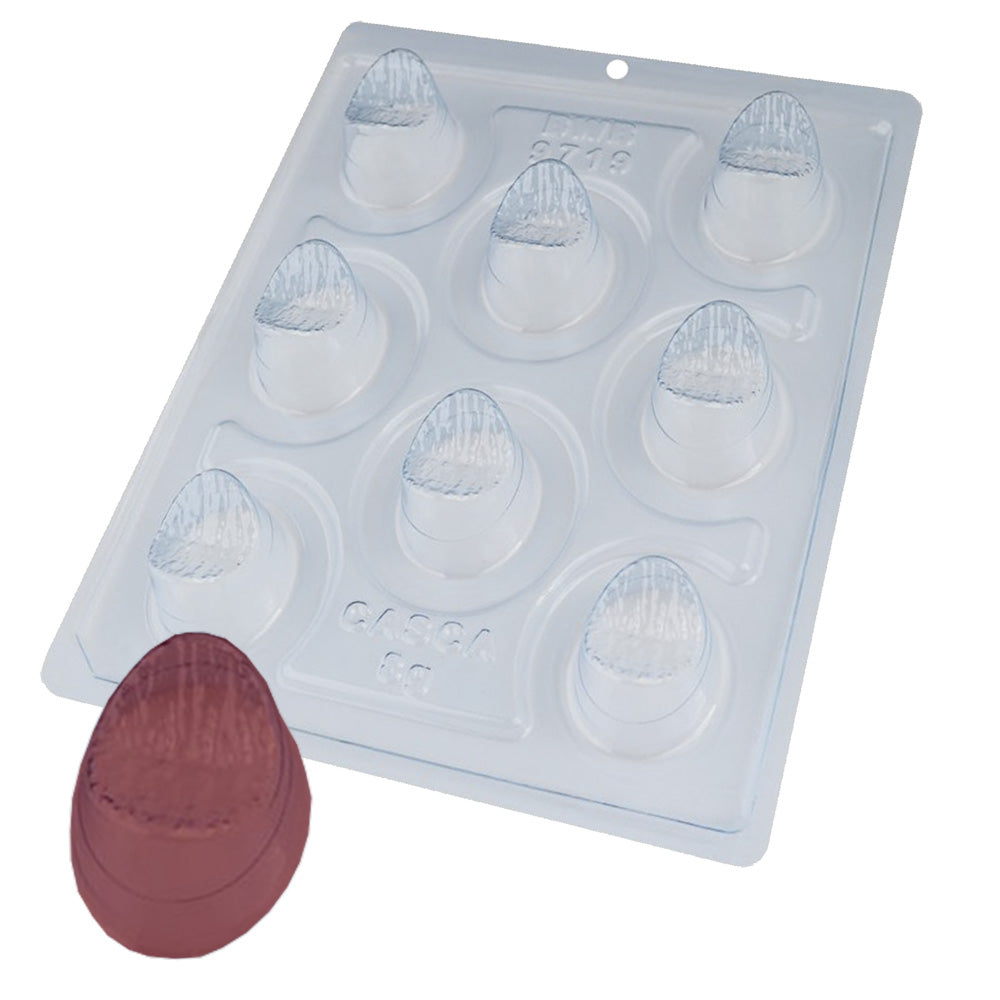 BWB 9719 Molde Erótico Dulces finos Especial 3 partes Forma con silicona para chocolate caliente de 8 Cavidades 8-22g Plástico PET Tridimensional Accesorios y utensilios de reposteria