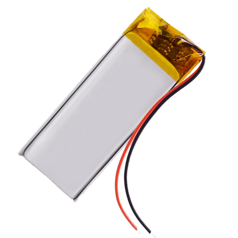 Batería 360821 LiPo 3.7V 50mAh 0.185Wh 1S 5C Liter Energy Battery para Electrónica Recargable teléfono portátil vídeo smartwatch reloj GPS - No apta para Radio Control 23x8x4mm (50mAh|360821)
