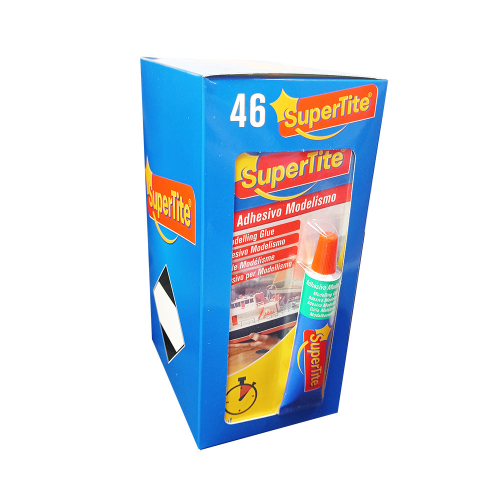 SuperTite 2446 Adhesivo para maquetas y modelismo 20ml plastico papel madera