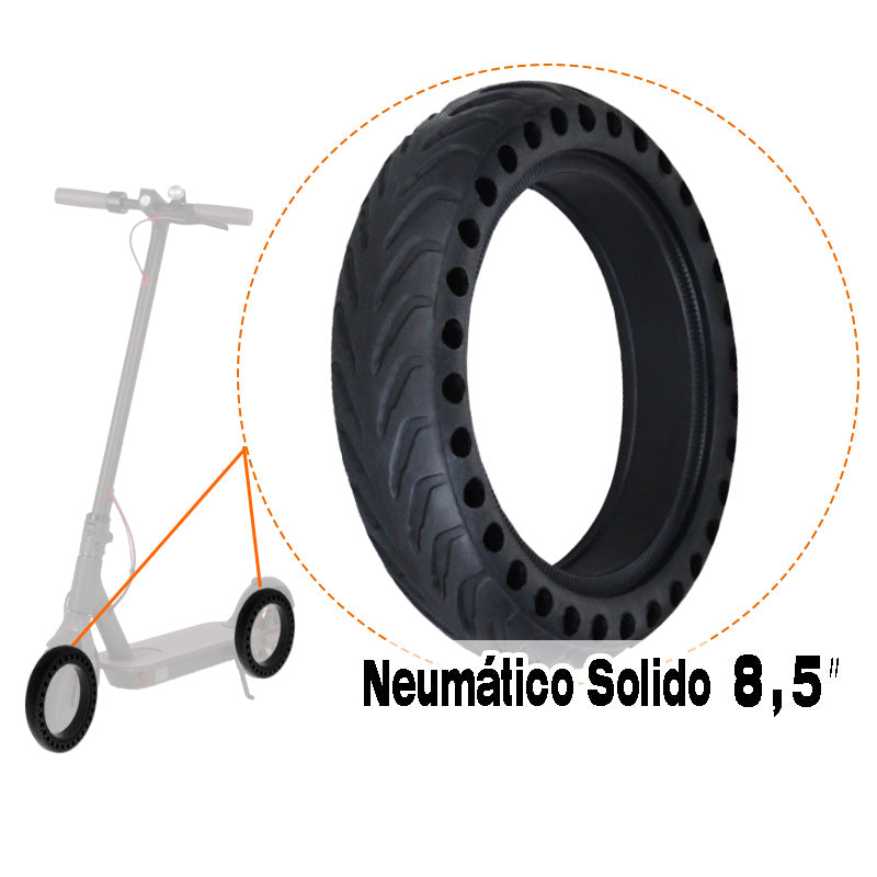 Neumático Sólido Xiaomi Mijia M365 Patinete Electrico 8.5 macizo caucho